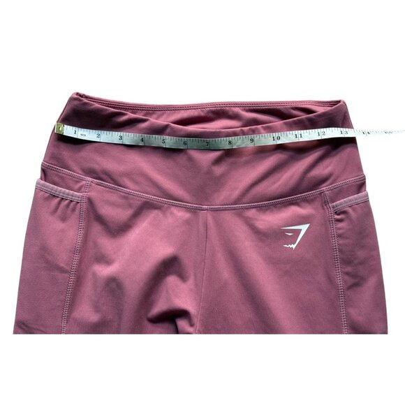 Gymshark Womens High-Waisted Dry Moisture Dreamy Leggings Size M Pink Bubblegum - Picture 9 of 15